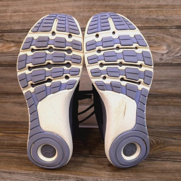 Under Armour Sling Flex Rise Anthracite Knit Running Shoes Women's Size 8 - Picture 8 of 9